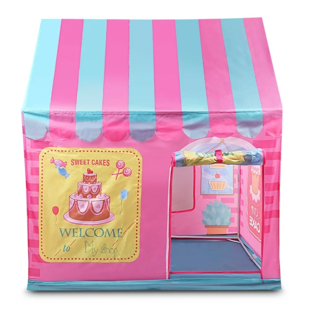 

Kid Indoor Outdoor Kids House Play Ball Pool Playhouse Toy Cartoon Tent Play Game House Toys Play Tents Boy Girl Birthday Gift