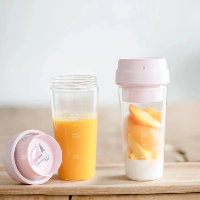 

400ML Star Firut Bottle Portable DIY Juicing Extracter Cup Magnetic Charging Outdoor Travel Water Bottles For Xiaomi 17PIN