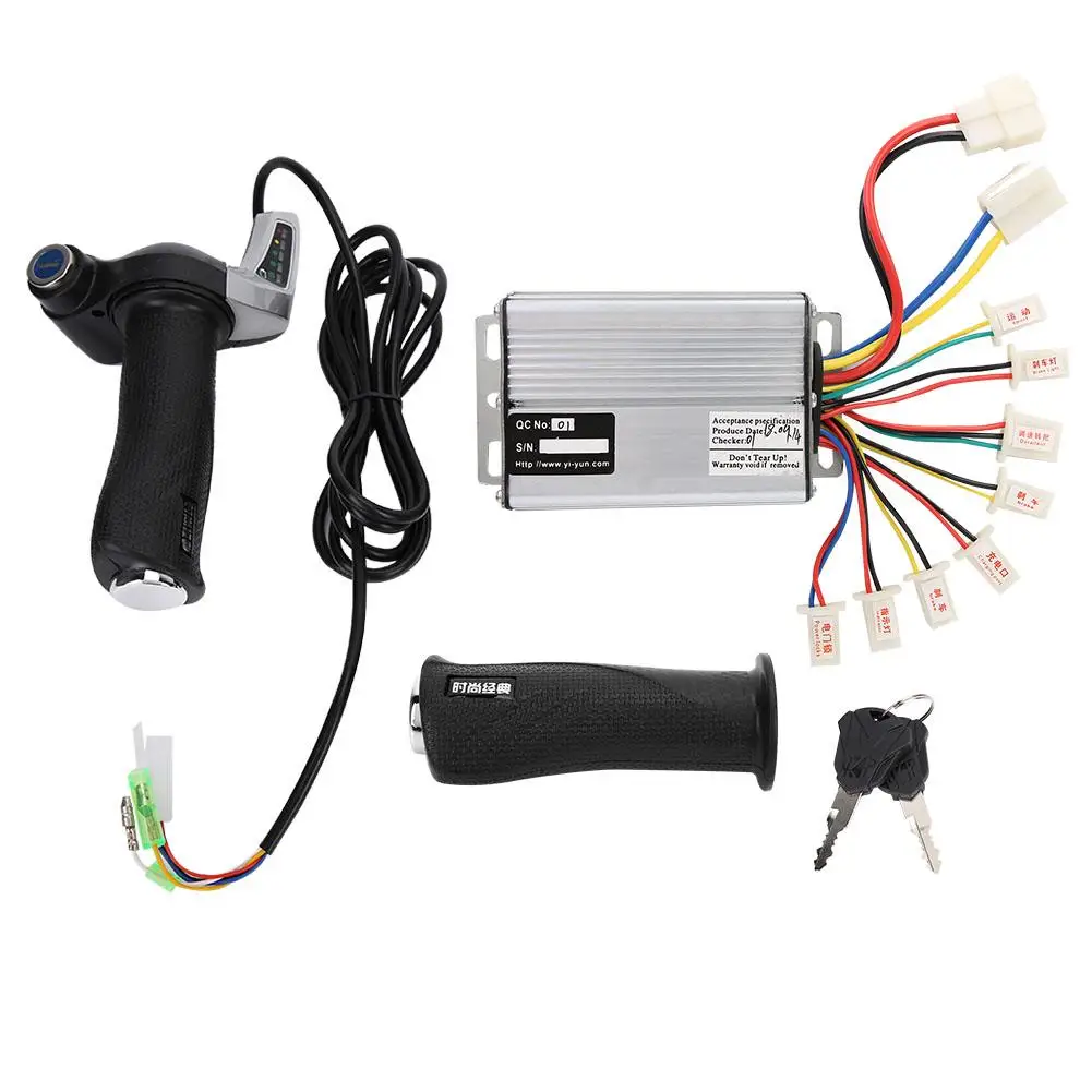 MY1020 36V 800W Brush Electric Motor Controller Box Throttle For E-Scooter UPS