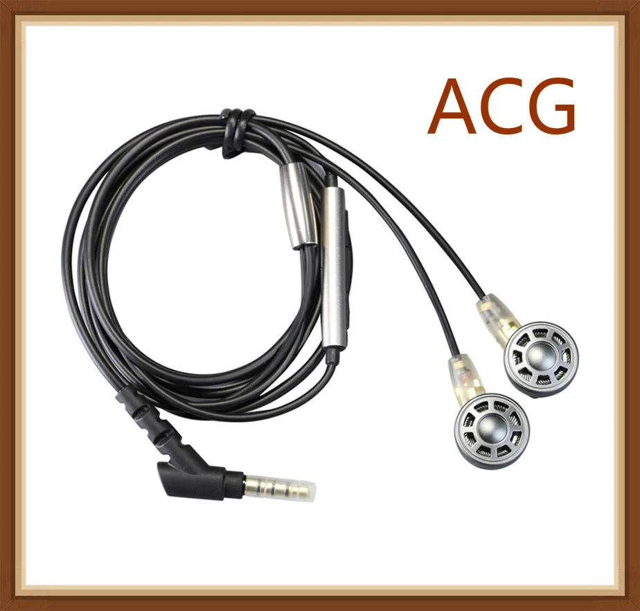 

OURART ACG Titanium Crystal Diaphragm Dynamic Driver MMCX HiFi Music Metal Earbud Monitor Studio Earphones