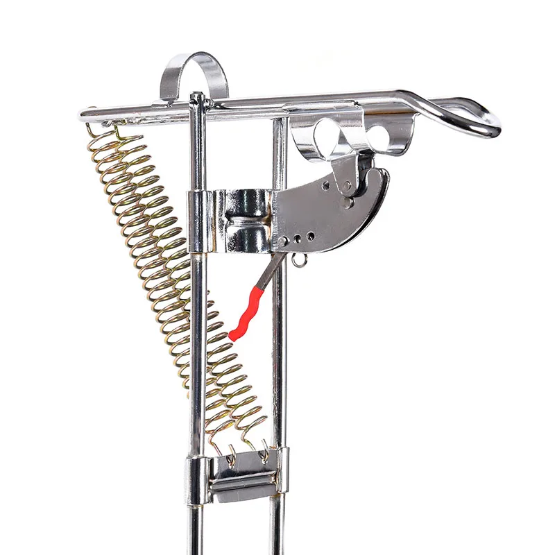 

Adjustable Fishing Rod Double Pole Bracket Practical Foldable Outdoor Fishing Stand Holder