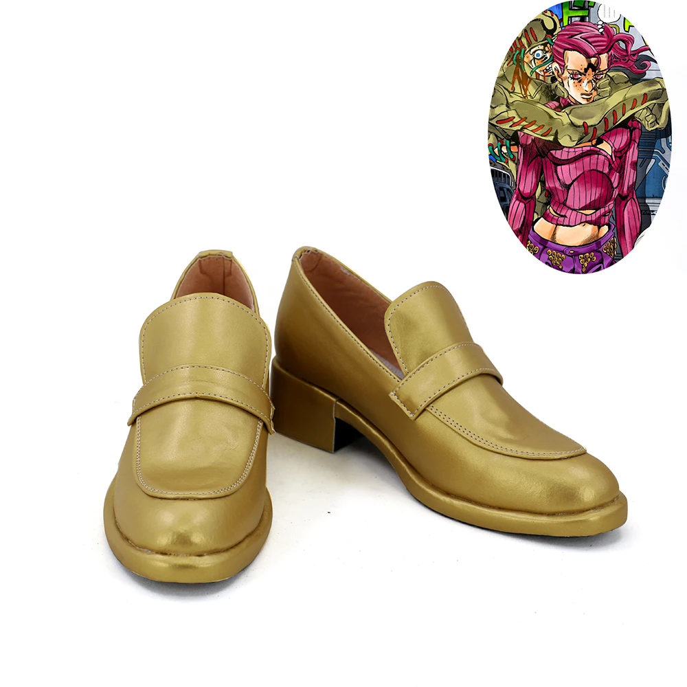 

JoJo's Bizarre Adventure Vinegar Doppio Cosplay Shoes Men Boots Version 1