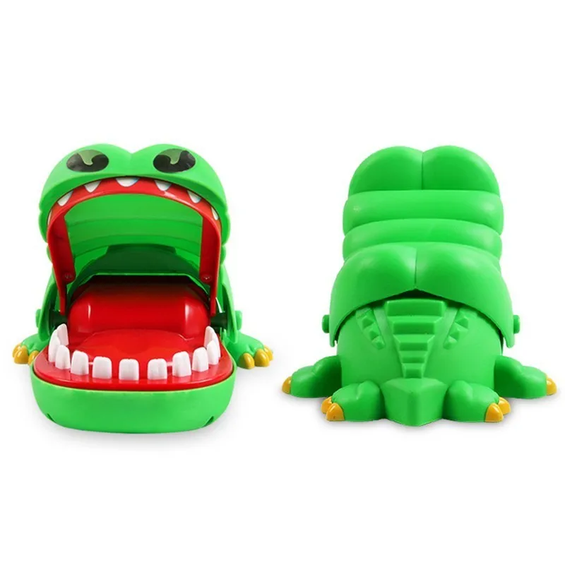 Забавная настольная игра игрушки крокодил рот дантист укуса палец игрушка