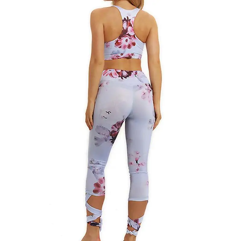 

Women's Sports Suit Female Sportswear For Woman Gym Fitness Clothing Women Sport Wear Clothes Sporty 2 Piece Set Leggings