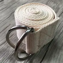 Белый хлопок стрейч Beltno пилинг без ворса без запаха Йога ремень веревка для йоги эластичный пояс шнуровка открытый плечевой ремень Открытое плечо