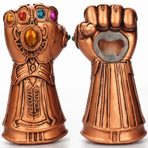 Новинка Thanos перчатка с крагами открывалка для пива вина бутылок Сода стеклянные