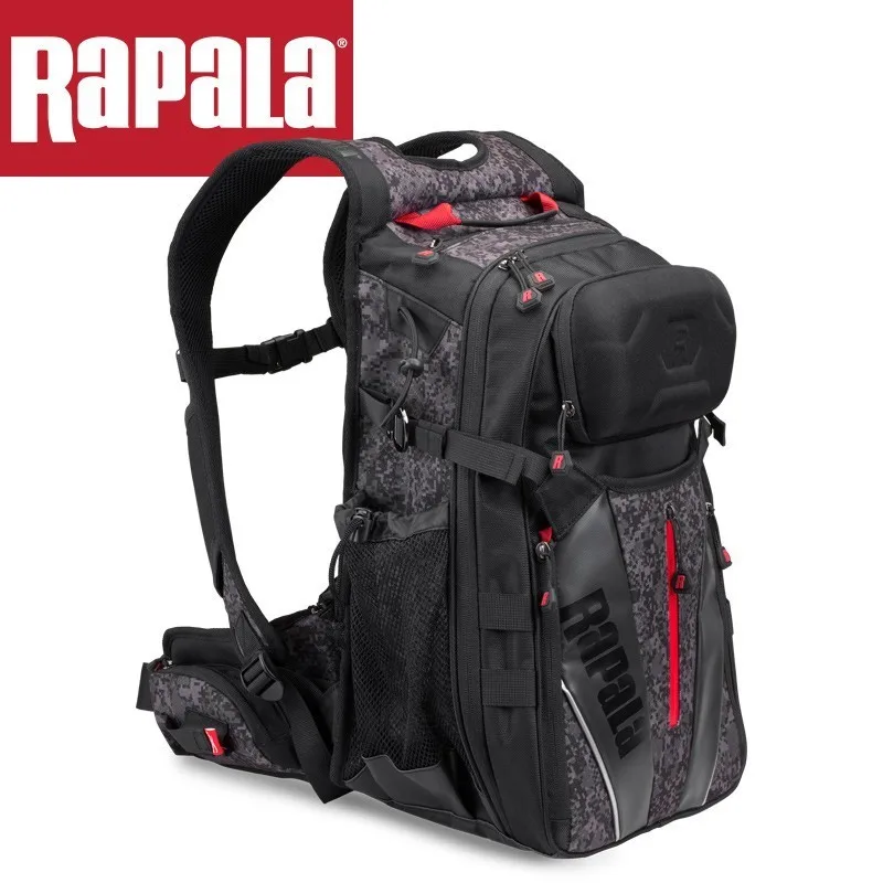 Rapala брендовый городской рюкзак rupp 25л 40*32*20 см спортивная сумка+ Съемная поясная Сумка для кемпинга альпинизма Карманы рыболовные снасти Сумка