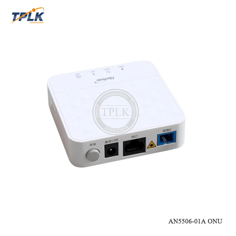 

Hottest English version original Mini AN5506-01A mini ONT 1G GPON ONU apply to UN FTTH modes with 1 internet port