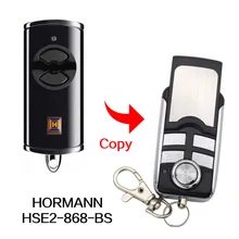 Hormann hse2 868 bs controle remoto hormann hse 2 4 bs 868 mhz rolamento código porta da garagem controle remoto