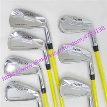Клюшки для гольфа набор утюгов HONMA TW737V набор для гольфа 4-9 10 клубов N S. PRO стальной графитовая клюшка для гольфа R/S Flex