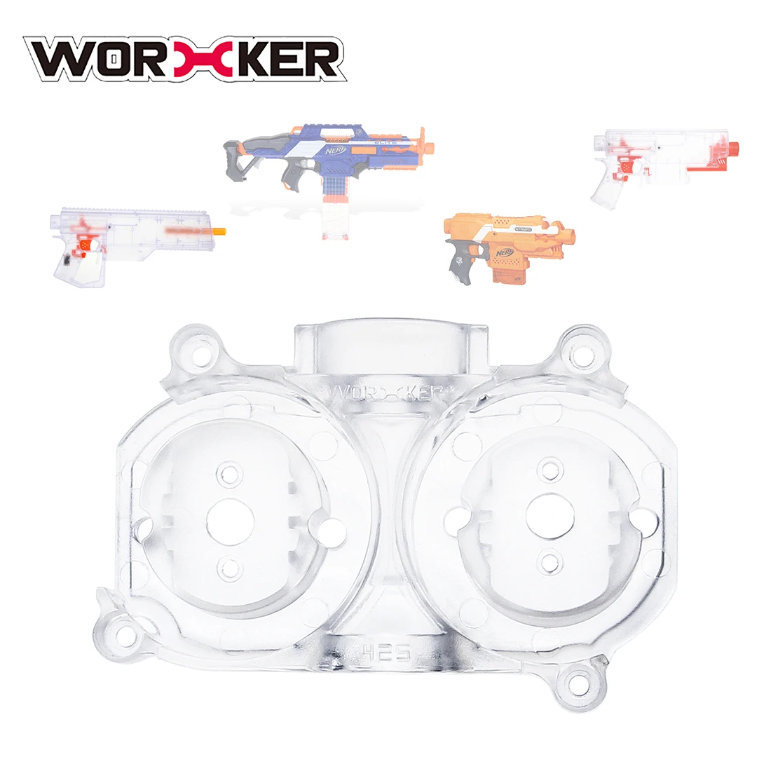 

Worker PC Flywheel Cage For Nerf Stryfe/Nerf Rapidstrike CS-18/Swordfish/Dominator/ Vertical Grain Flywheel And Diamond Flywheel