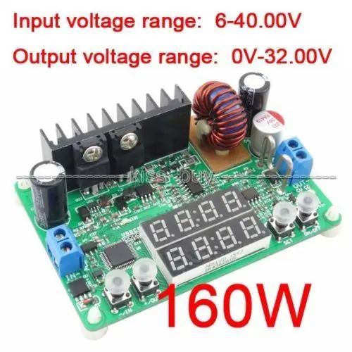 

32V 5A 160W Digital-controlled Step-Down Buck Power supply constant volt/current