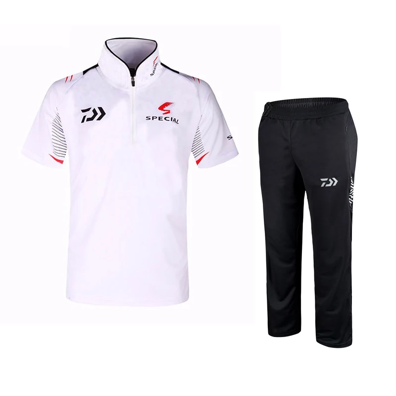 2017 Fishing Clothing Sets Men Breathable UPF 50+ UV Protection Outdoor Sportswear Suit Summer