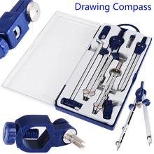 1 Set Construction Engineering Professional Hand Drawing Tool Adjustable Precision Drafting Drawing Compass for Metal Machinery 1 Set Construction Engineering Professional Hand Drawing Tool Adjustable Precision Drafting Drawing Compass for Metal Machinery