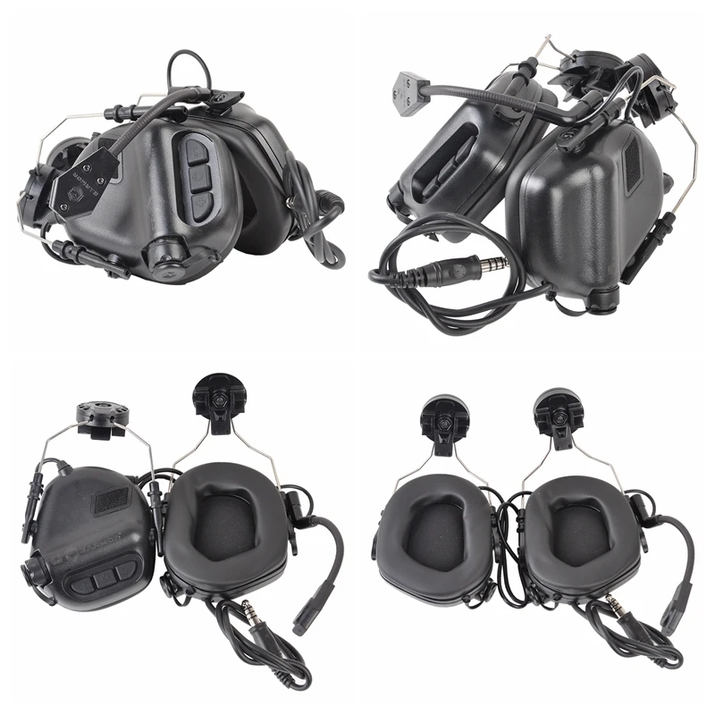 OPSMEN Earmor Softair Tactical M32H наушники с шумоподавлением для быстрого шлема дуга шлема Rail Softair наушники для съемки