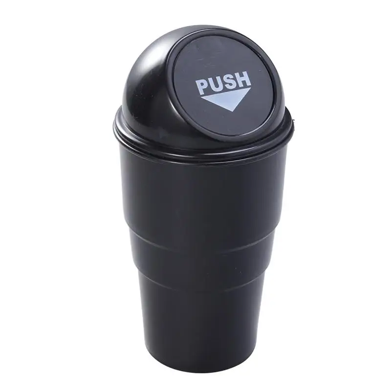 

1 PC Vehicle Trash Bin with Lid Garbage Can Garbage Bin Waste Bin for Door Cup Holder Console