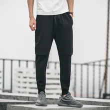 Модные повседневные брюки-карго в стиле сафари, мешковатые армейские брюки с карманами, мужские длинные брюки, мешковатые брюки Kanye West