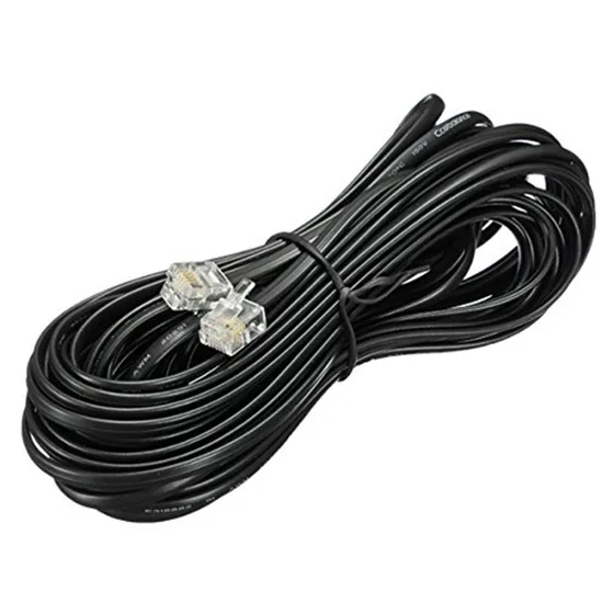 Телефонный кабель RJ11 6P4C ADSL модем 10 метров | Компьютеры и офис