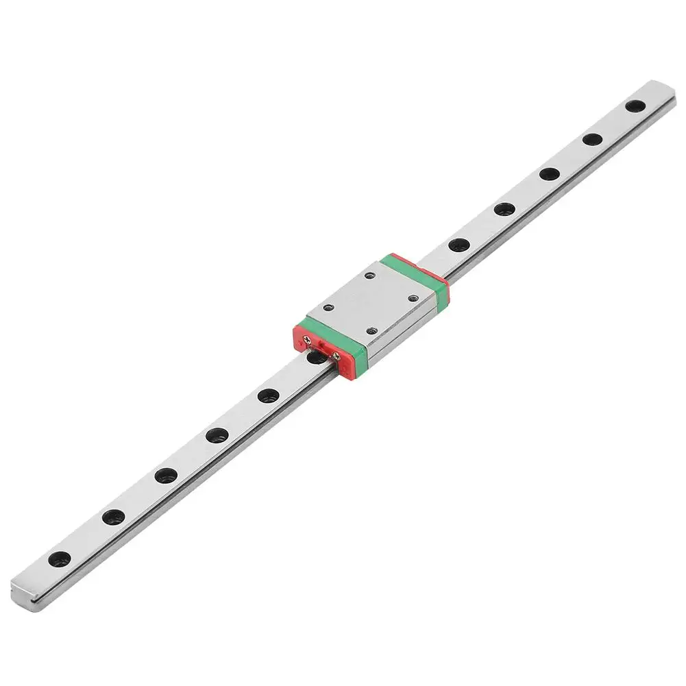 

Linear Slide Rail Kit MGN7H 200mm Mini Linear Guide Rail + 1Pcs 17mm Width Standard Length Sliding Block 1Set guide rail