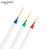 Wholesale 3pcs Tiny Tips Paint Liner Drawing Painting Pen Brush Acrylic Nail Art Manicure Detailed Design Tool Set 1