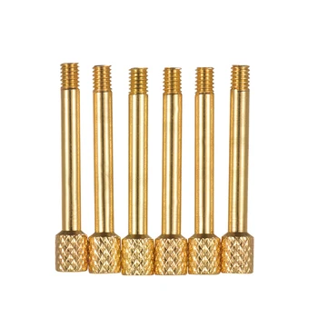 

6pcs Guitar String Screws Electric Guitar Tremolo Bridge Saddle Clamp Lock String Screw Guitar Parts & Accessories