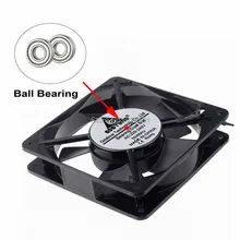 5 pieces Ball Bearing 12cm AC Fan 220V/240V Exhaust Fan 120mm x 120mm x 25mm 50/60Hz Industry Cooling Fan ta15052hbl 2 axial cooling fan ac 220v 0 18a 17252 17cm 172 150 52mm 2 wires 50 60hz