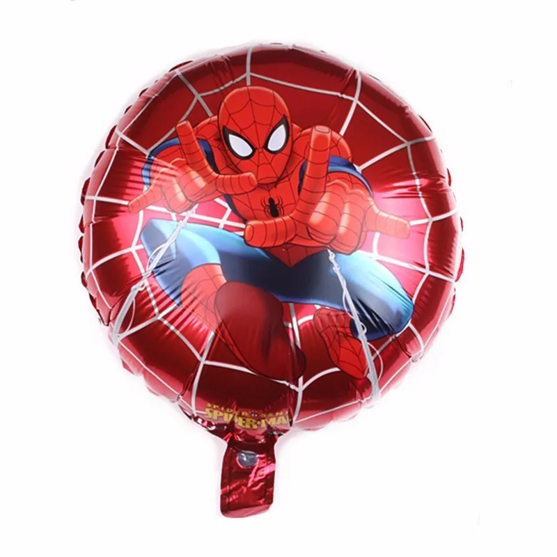 6 шт одежды с рисунком Человека-паука и 40 дюймов количество Фольга воздушные шары Babyshower мальчик шарики для день рождения вечерние украшения СУПЕРМЕНА для маленьких детей, детская игрушка