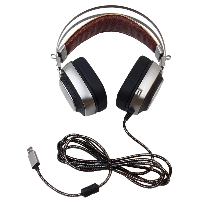 

XIBERIA K10 Gaming Headphones stereo casque USB 7.1 Surround Sound Game Headset with Microphone LED Light for Computer PC Game