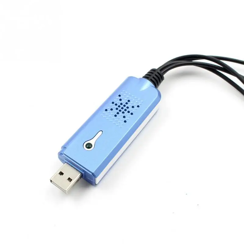 AV видео USB 2 0 карты захвата VHS портативный преобразователь адаптер аудио/видео