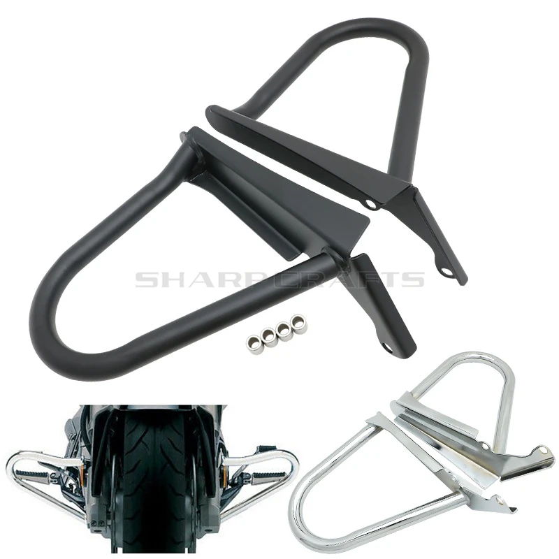 2 PCS Highway Crash Bars Protector Engine Guards For Motorcycle