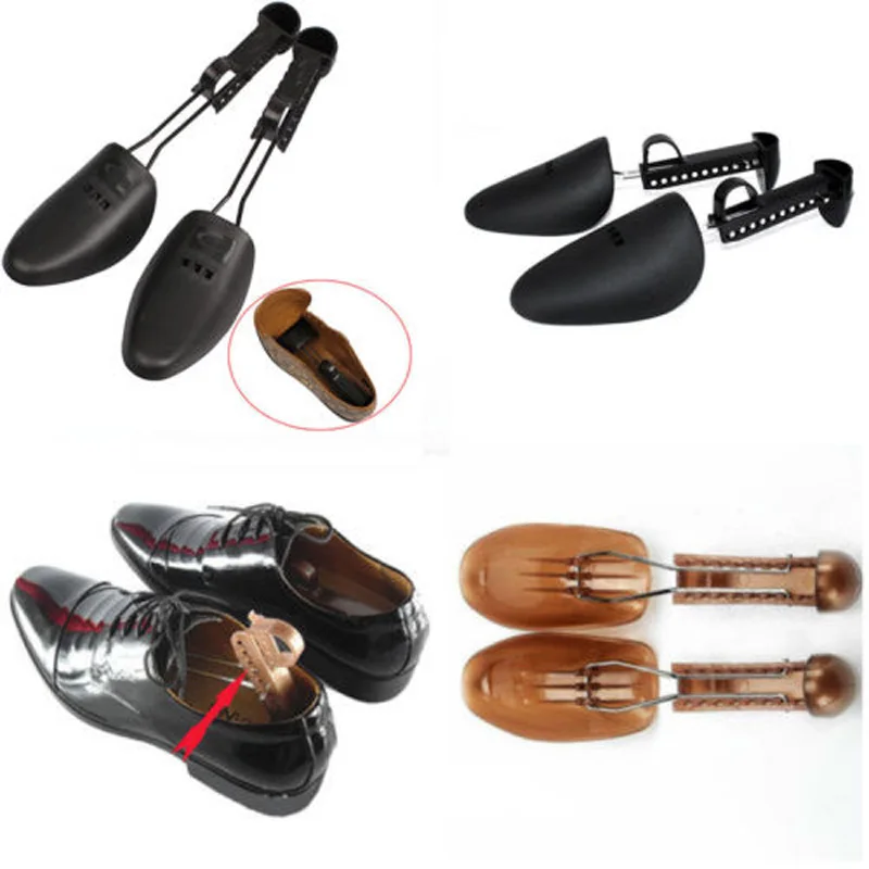 

Brand New Style 2 Pcs Plastic Adjustable Way Shoe Stretcher Maintain Shape Shoes Tree Men/Women