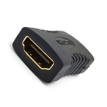

CYSM 10pcs/lot HDMI Female To Female extension Gold Converter Adapter