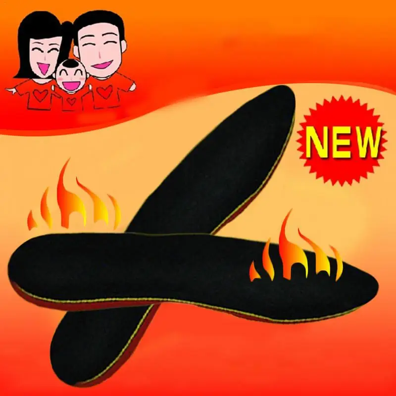 

New USB Electric Heated Insole Batt Charging Shoes Boots Pad Foam Material Keep Warm Foot Shoes Insole