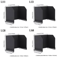 4 типа пульт дистанционного управления монитор телефон солнцезащитный капюшон чехол планшет солнцезащитный козырек аксессуар для дрона высокое качество планшет солнцезащитный козырек RC запчасти