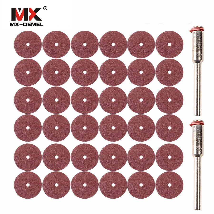 30pcs Sanding Sheet Disc Sand Paper 20x0.3mm Dremel Style Acsessories