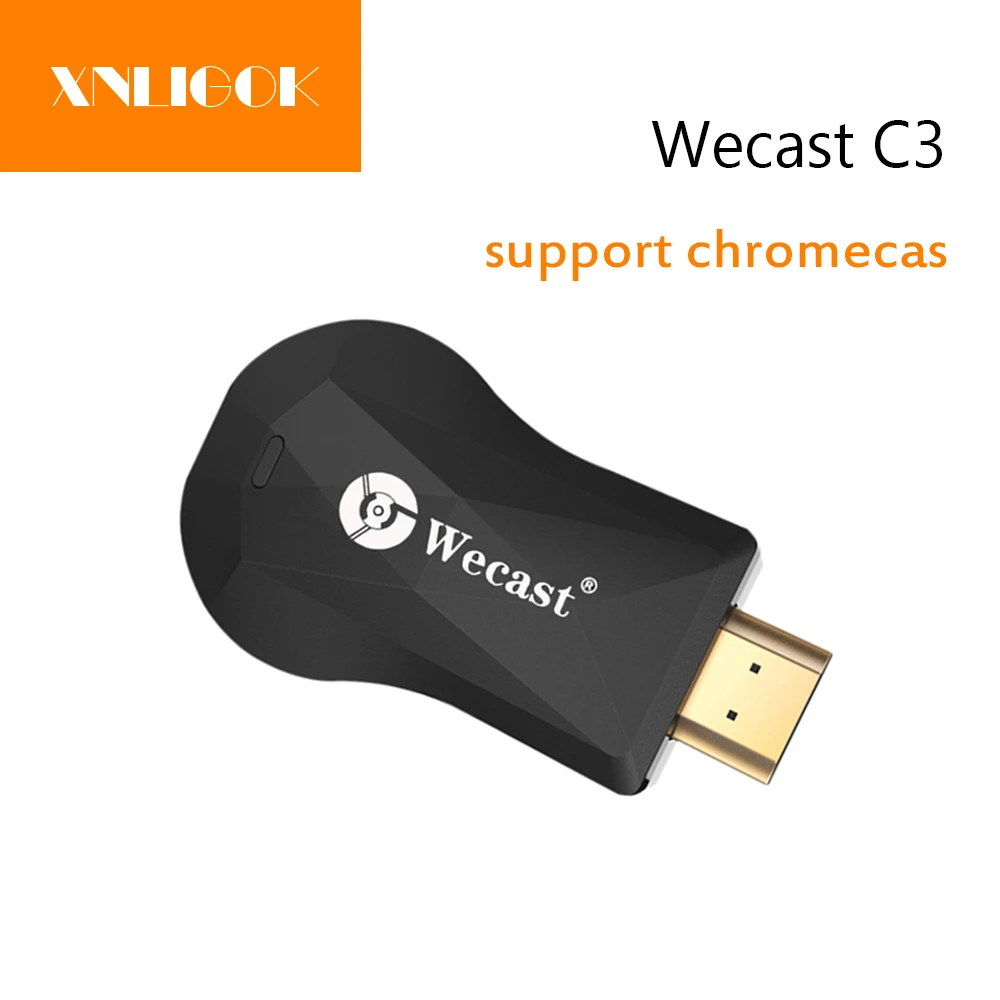 

Wecast C3 MX19 Wireless HDMI Dongle Receiver Support DLNA/Miracast/Airplay/Chrome-cast mini pc for iOS Android Windows