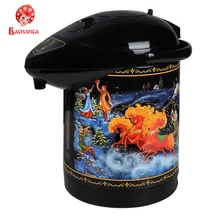 Чайник-термос ВАСИЛИСА ВА-5003 объем-2,8 литра, "Тройка" черный Мощность 820 Вт, внутренняя ёмкость из высококачественной нержавеющей стали