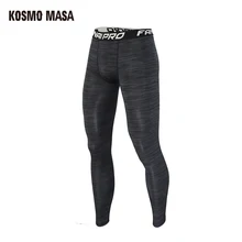 KOSMO MASA, камуфляжные компрессионные штаны, колготки, мужские тренировочные штаны, леггинсы для фитнеса, мужские спортивные быстросохнущие брюки PT004
