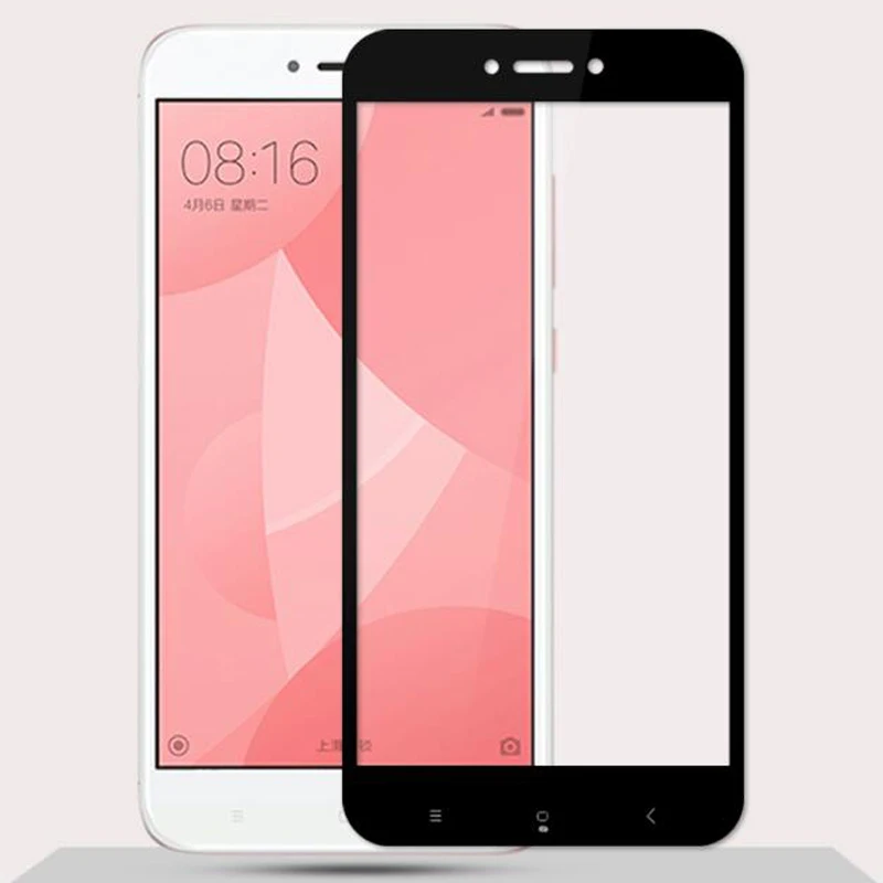 3D мягкий край Полное покрытие закаленное стекло для Xiaomi Redmi 4X Стекло защита