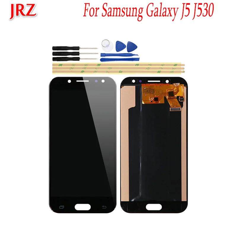 

OLED For Samsung Galaxy J5 J5 Pro 2017 J530 J530F LCD Display and Touch Screen 5.2''Screen Digitizer Assembly Replacement+Tools