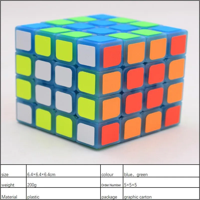 Zcube 5x5x5 Спиннер волшебный неокуб Рисунок образования детей светится в темноте