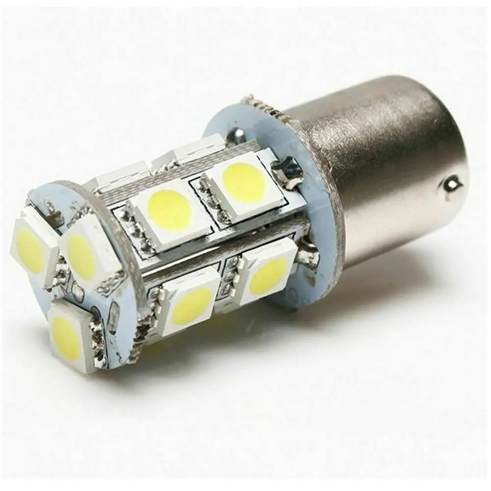 2X1156 BA15s R10w 245 13 SMD светодиодный лампы Белый сигнала поворота Стоп свет лампы для автомобиля ксеноновые фары