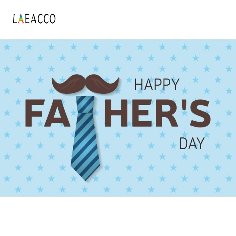 

Laeacco Fathers Day Party Tie Backdrop Photography Backgrounds Customized Photographic Backdrops For Photo Studio