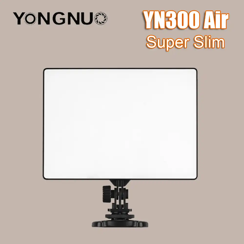 YONGNUO YN300 воздушный светодиодный светильник YN300air светодиодный панельный светильник для фото 3200 K-5500 K биколор для Canon Nikon sony Pentax DSLR камеры - изображение