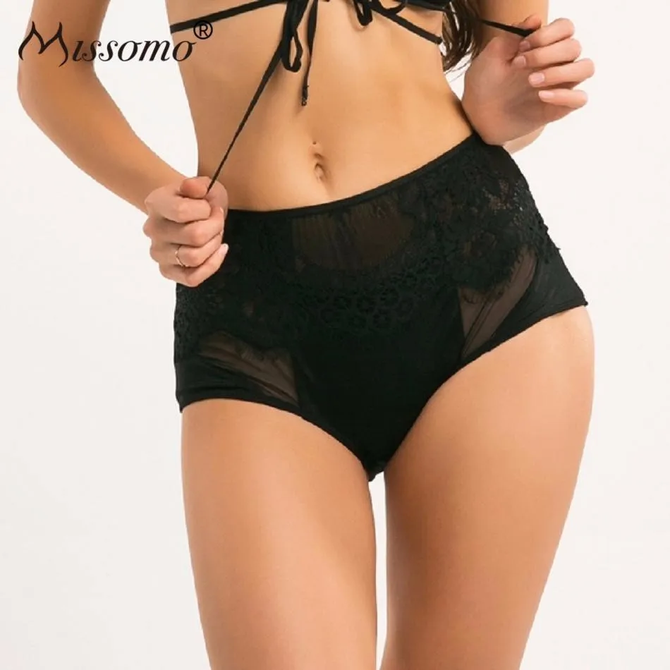 

Missomo Women Sexy Satin Lace Boxer Panties Modis Transparent VS Underwear Daddy Plus Size XL Silk Lingerie Seamless Panty