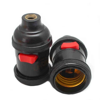 

CLAITE AC220V 4A E27 Lamp Base Bulb Holder Converter Socket Adapter With Switch Lamp Bases