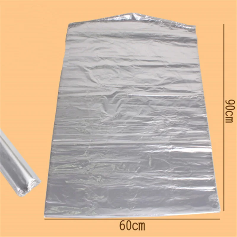 سلة غسيل معلقة 5 pcs 60x90 cm البلاستيك دعوى الملابس الغبار أكياس تخزين غطاء الملابس اللباس حامي سلة غسيل معلقة 5 pcs 60x90 cm البلاستيك دعوى الملابس الغبار أكياس تخزين غطاء الملابس اللباس حامي