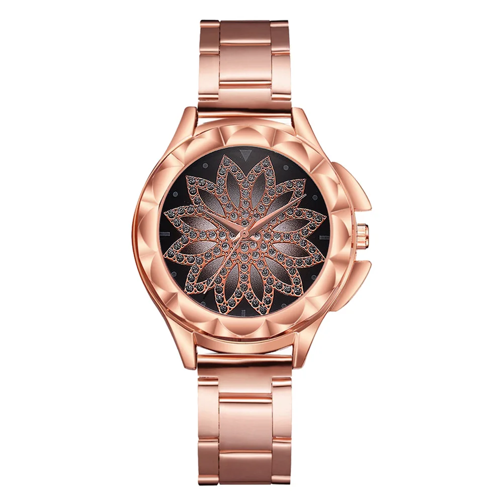 

Fashion Trends New Printed Dial Quartz Watch Personalized Headset Stainless Steel Strap Watch Women's Hot Sale Birthday Gift