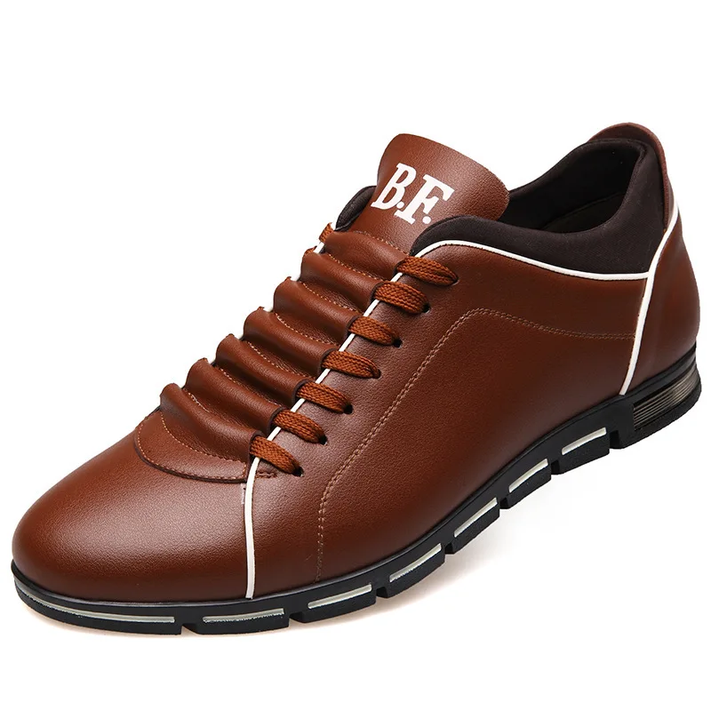 

Male Shoe Men's Dress Leather Shoes Single Shoe Men Leather Casual Shoes