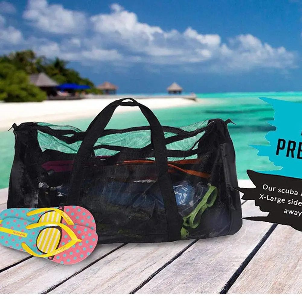Пляжная дорожная уличная сумка большая емкость сетка коррозионная игрушка, плавательный костюм чемодан-органайзер сумки для женщины леди женская сумка